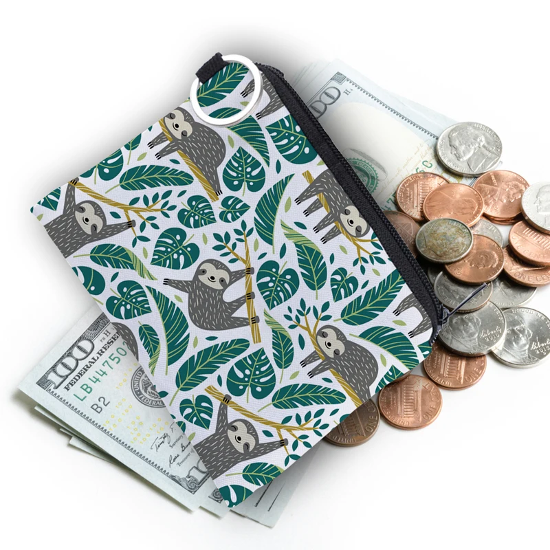 Jom Tokoy 2 PCS Printed Makeup Bag Cute Animal Pattern Cosmetic Bag Set for Women Combination Gift Organizer Bag