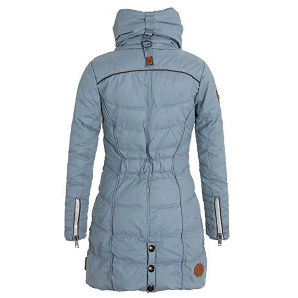 Зимняя куртка женская теплая водолазка плотное пальто Manteau Femme Winterjas Dames Parka Abrigos Mujer Invierno Kurtka Zimowa damsk