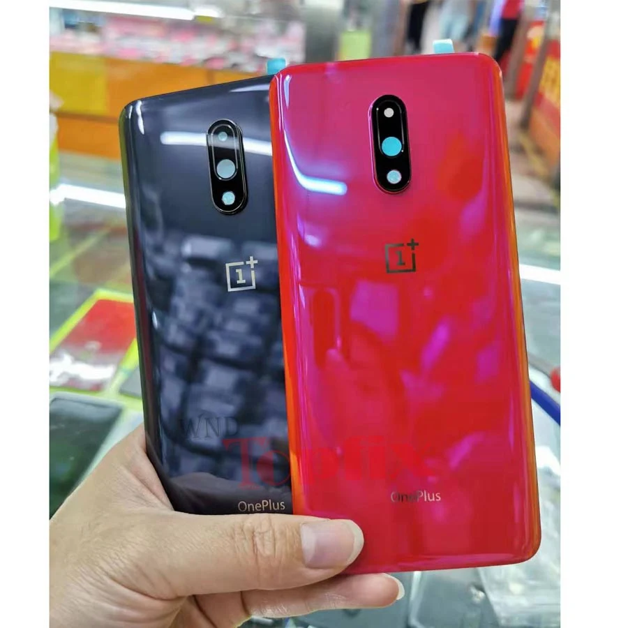 3D glass For OnePlus 7 Back Battery Cover Door Rear Glass For Oneplus 7 Pro Battery 5