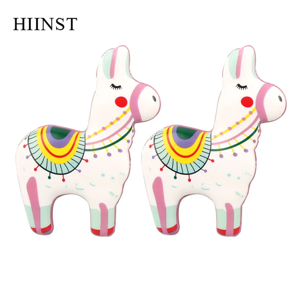 HIINST, рождественские игрушки, сжимающая стресс, мультяшная лошадь, Ароматизированная, для детей, медленно поднимающаяся, ароматическая игрушка, для взрослых, снимает стресс, реалистичные игрушки
