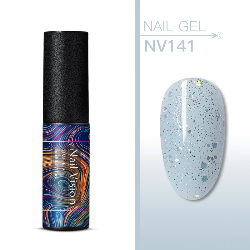 Nail Vision 5 мл УФ-набор гель-лаков для ногтей блестки замачиваются долговечный Гель-лак для ногтей маникюрный лак - Цвет: S06736