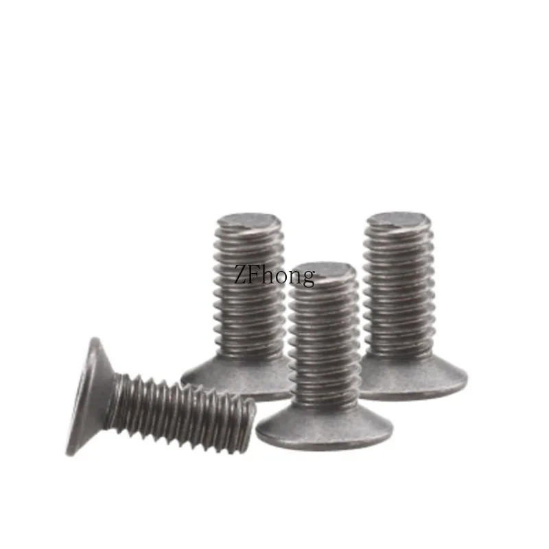 Titanium Screw 2pcs-10PCS Titanium screw DIN7991 m2 m2.5 m3 m4 m5 m6 m8 TA2 Gr2 titanium Flat hex socket countersunk head machine screw