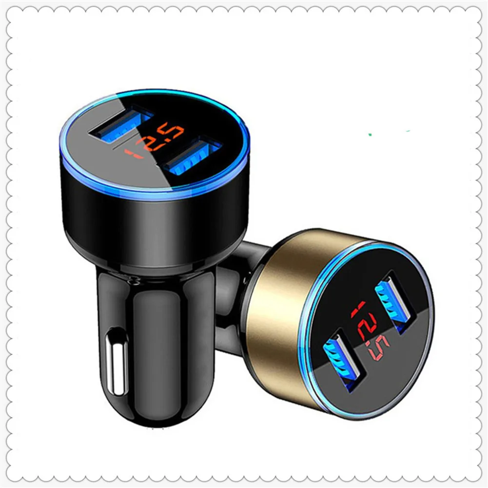 Автомобильное зарядное устройство с двумя USB-портами универсальное мобильный