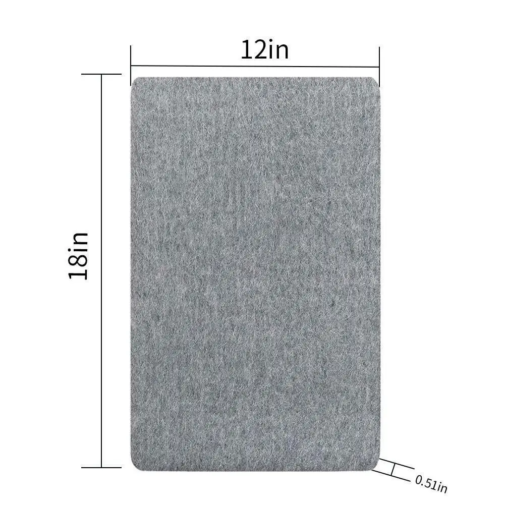 Прямая поставка 3 размера шерсть гладильная войлок коврик высокая термостойкость изоляция гладильная доска протектор ткань против прессования
