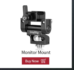 SmallRig универсальное наклонное крепление для монитора с холодным башмаком для SmallHD/Atomos/Blackmagic Monitor/screen/EVF Mount-2431