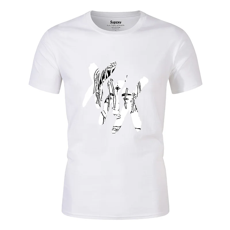 

Xxx fashion T-shirt men and women hip-hop rapper T-shirt short-sleeved funny T-shirt new fashionable casual cotton top tee