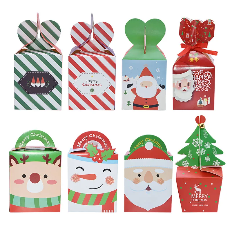 

Christmas Candy Box Christmas Tree Apple Box Christmas Eve Party Gift Christmas Apple Candy Box Packaging Merry Christmas Decor
