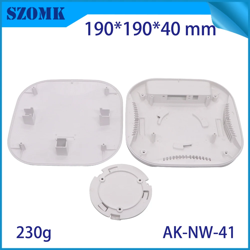 Plastic Network Enclosure Electronics Project Box Pcb Wifi Router Housing Cabinet Wall Mount