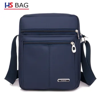 

New Men's Shoulder Bag Waterproof Oxford Business Messenger Bag Large Capacity Travel Casual Shoulder Bag
