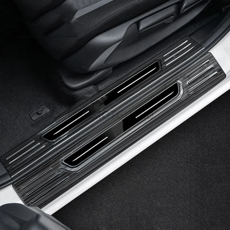 

For Honda Fit 2021 Stainless Steel Threshold Strip the Fourth Generation GR9 Modified Part Door Protection Welcome Pedal