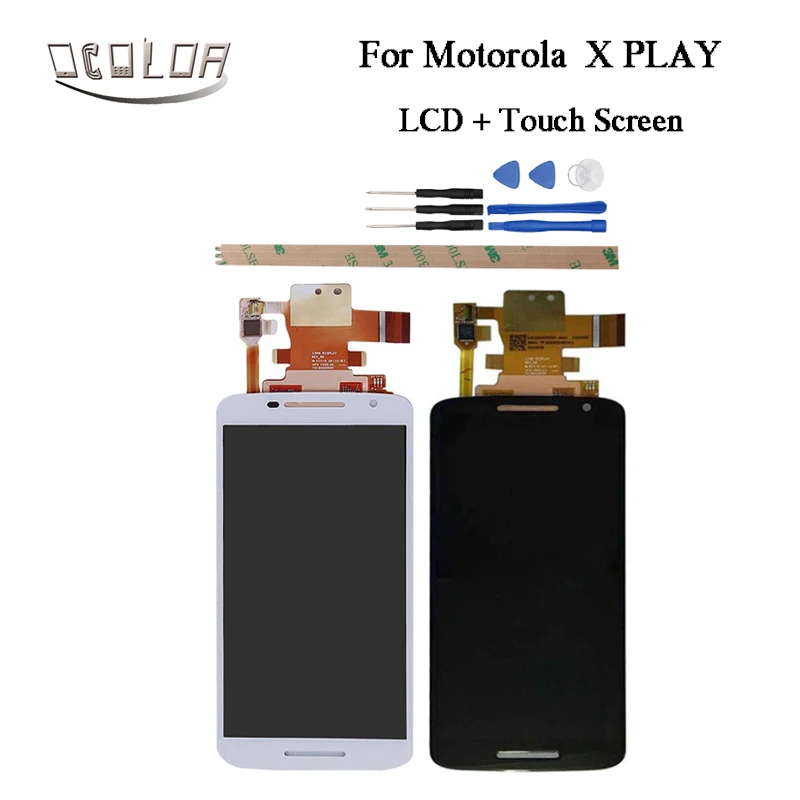 Ocolor для Motorola Moto X Play XT1561 XT1562 ЖК-дисплей Дисплей и кодирующий преобразователь