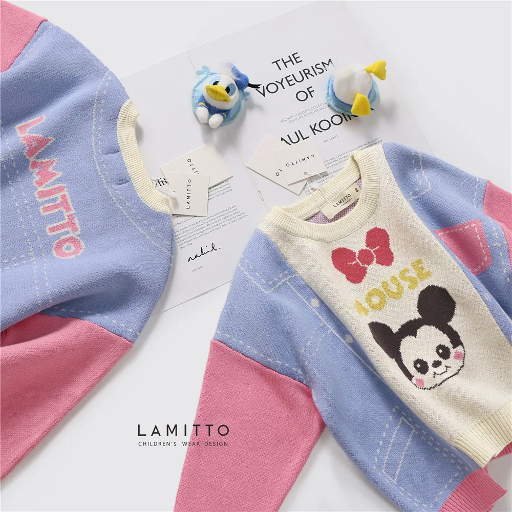 Tonytaobaby/осенне-зимнее платье; Новинка; хлопковый шерстяной вязаный свитер с рисунком для маленьких мальчиков и девочек; Рождественский свитер