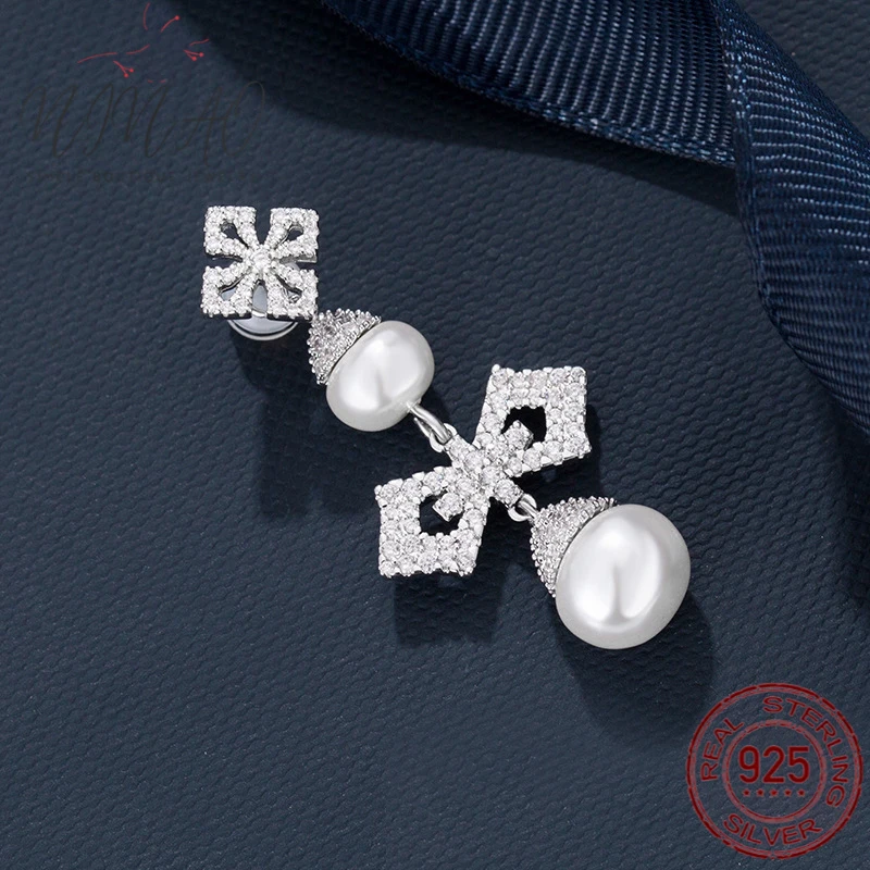 Женские длинные серьги из серебра 925 пробы 1:1 | Украшения и аксессуары