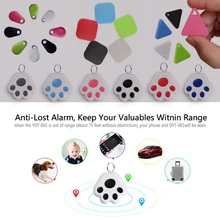Mini Antipérdida alarma cartera KeyFinder Etiqueta inteligente Bluetooth localizador GPS rastreador llavero perro niño ITag Tracker buscador