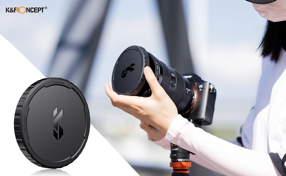 Description Picture 2 of itemK&F Concept Camera Lens Filter Cover Hood for K&F Variable Adjustable ND Filter 67mm 72mm 77mm 82mm Lens Cap
