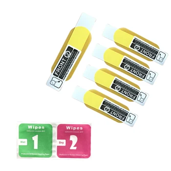 

5pcs Screen Protector HD Shield Transparent Heat Resistant Explosion Proof Film Ultra Thin Smart Bracelet For Xiaomi Mi Band 3 4