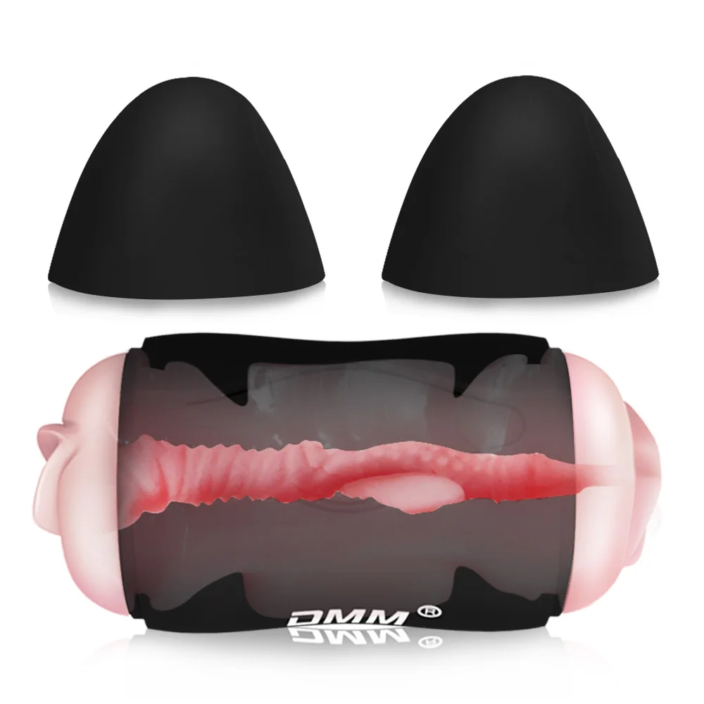 Мужской мастурбатор с двойным отверстием из мягкого ТПЭ|Мастурбаторы| |