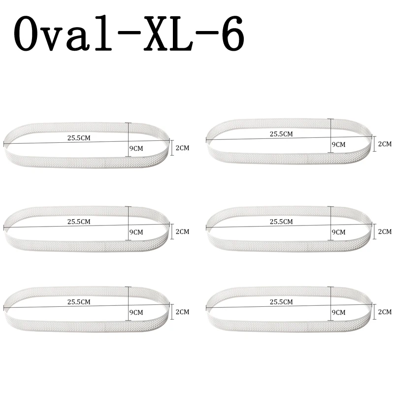 Various Oval Stainless Steel Pizza Mould Tart Ring French Fruit Cream Pie Pan Cheese Mousse Dessert Cake Mold Baking Tool - Цвет: Oval-XL-6
