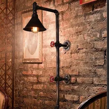 Лофт промышленности ветер украшения ресторан инженерное освещение Непрерывная система бар коридор балкон оригинальность Водопровод