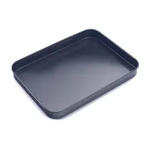 Портативный Nons-tick из углеродистой стали для выпечки торта, круглый противень для выпечки пиццы, хлебопечки, жаропрочная посуда для готовки