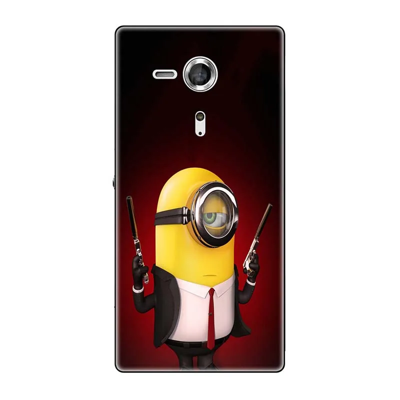 Мягкие чехлы для sony Xperia SP M35 M35h M35C C5303 C5306 C5302 чехол с принтом(розы); волк милый чехол-крышка с узорами чехол для телефона чехол Fundas Para - Цвет: A148