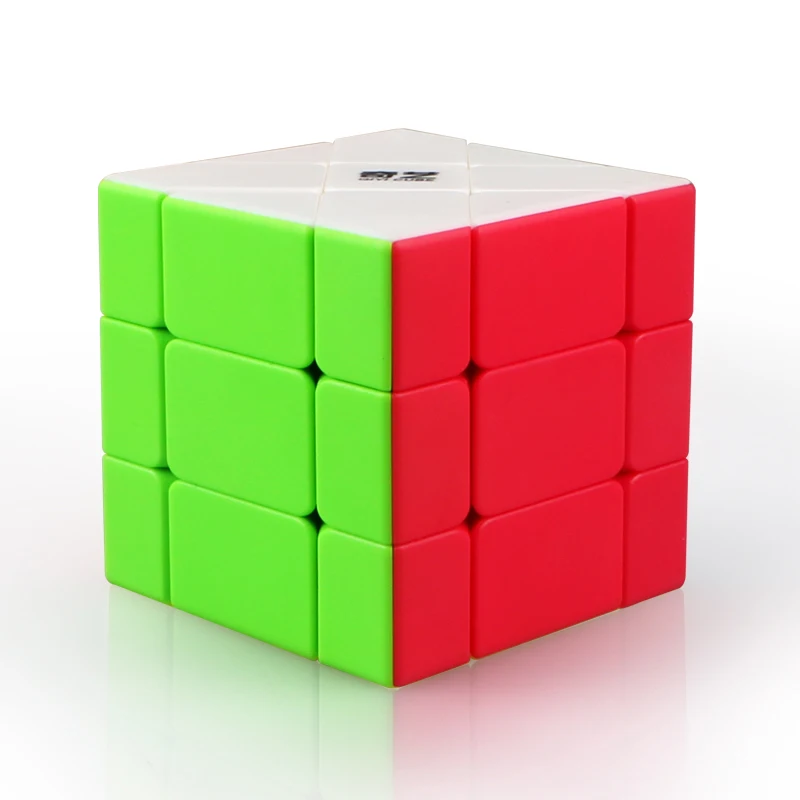 Qiyi Фишер куб головоломка желе 3x3 странно-shape форме, благодаря чему создается ощущение невесомости с Yileng, Магический кубик, Cubo Magico, Обучающие Развивающие игрушки для детей