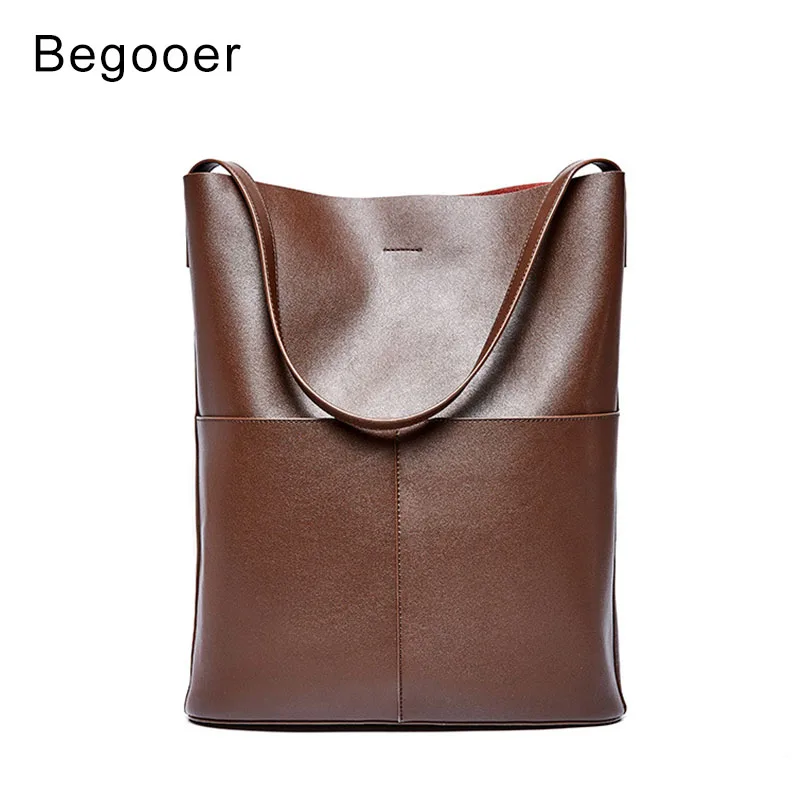 Новая женская сумка большая Вместительная сумка-ведро из натуральной кожи