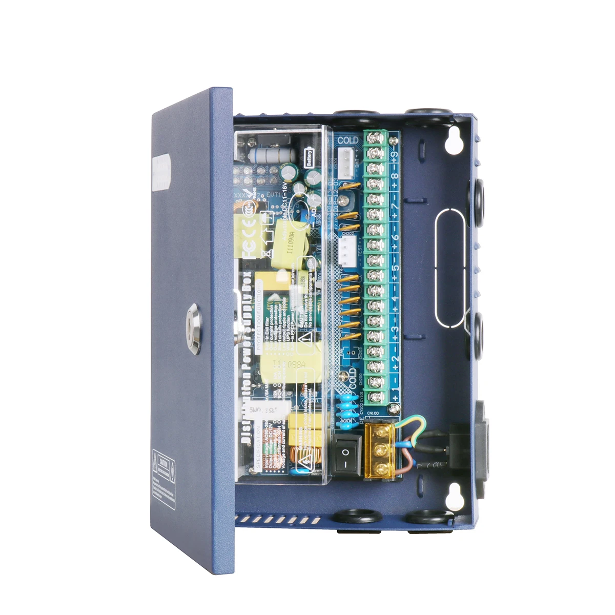 

9CH 10A CCTV camera 12V DC Boxed Power Supply with UPS
