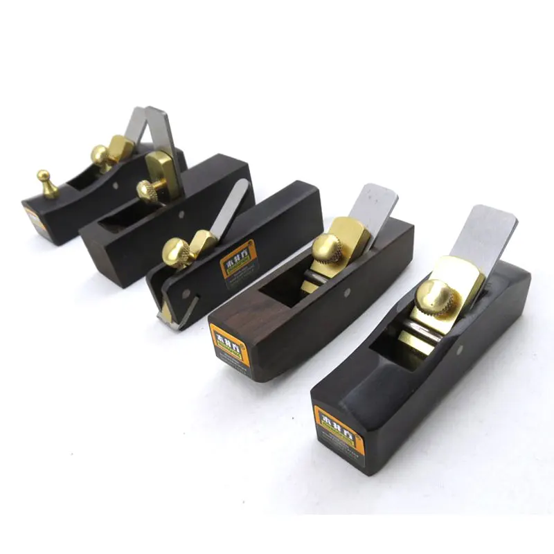 5 Pcs DIY Mini Hand Planes Carpentry Carpenter Ebony Joinery Woodwork Tools or 1 Pcs Hand Planer