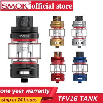 

Original 9ml SMOK TFV16 Tank Electronic Cigarette Atomizer 510 thread with 0.6 0.8 Mesh Coil Vaporizer VS TFV12 Prince Tank Vape