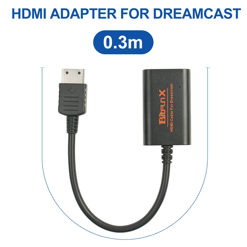 Адаптер HDMI для Sega Dreamcast консолей HDMI/HD кабель для Sega Dreamcast