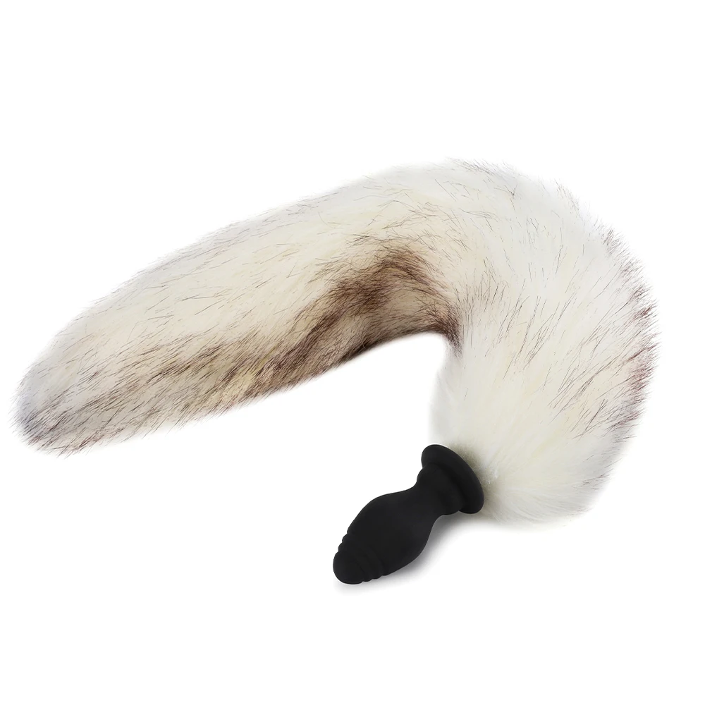 Remote Fox Wireless Tail Plug anale Giochi per adulti 10 velocità Vibrante Butt Plug Stimolatore ano per coppie F_voghion.com