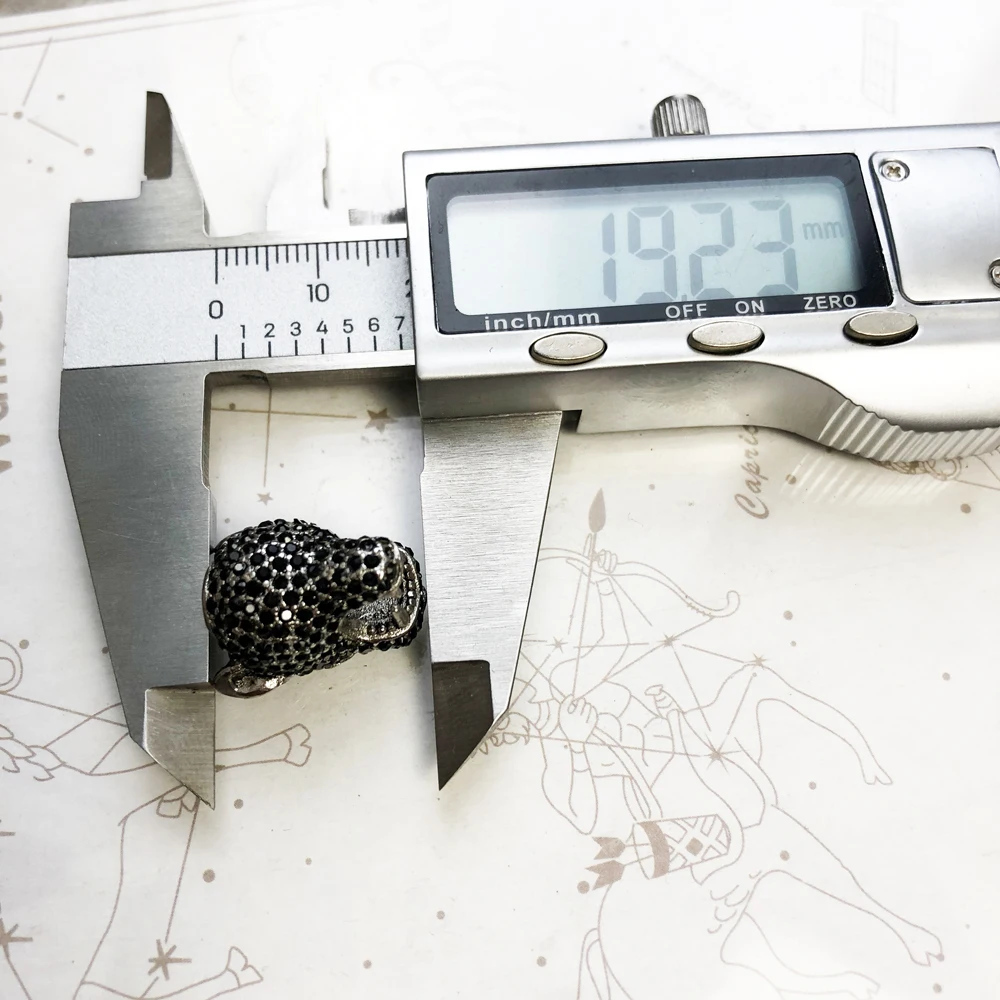 Beads Leopard Panther,2019 New 925 Sterling Silver & CZ Pave Beads Fit Bracelet Europe Jewelry Rebel Street Gift For Women & Men - Image 2