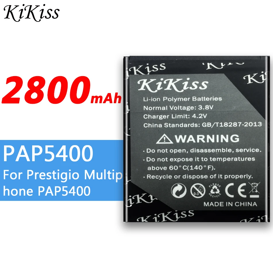 2800 мАч для Prestigio Multiphone PAP5400 DUO PAP 5400 смартфон высокой емкости батарея