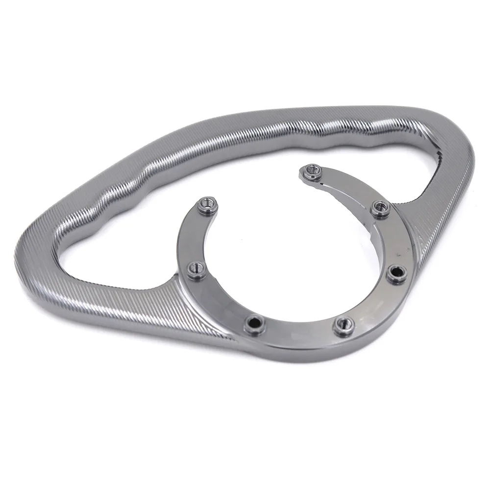 Titanium Мотоциклетные пассажирские рукоятки, рукоятка для бака, ручки для захвата, подлокотник для Honda CBR600 F4I CBR600RR CBR 900RR 954RR CB1000R - Цвет: Titanium