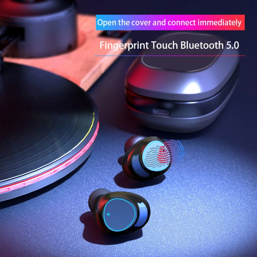 TWS G16 Bluetooth наушники 5,0 Сенсорное управление Led-цифровой дисплей Blutooth наушники стерео водонепроницаемый шумоподавление зарядная коробка
