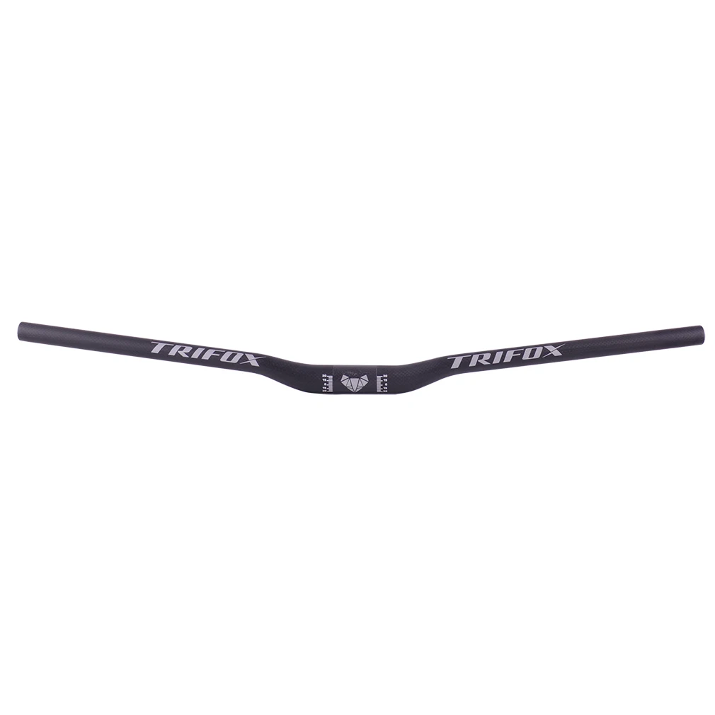 Gray 760mm MTB углеродный руль плоский или подъемный руль велосипеда handlebar31.8* 580/600/620/640/660/680/700/720 мм 3K из углеродного волокна, руль - Цвет: Gray 760mm