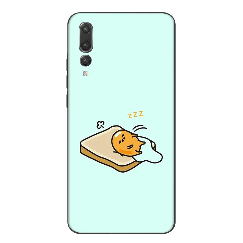 Чехол для мобильного телефона huawei Honor Note 10 View 20 6A 7A 7C 7X8 8X 8C 9X9 Lite Pro, Милый Гудетама, ленивое яйцо