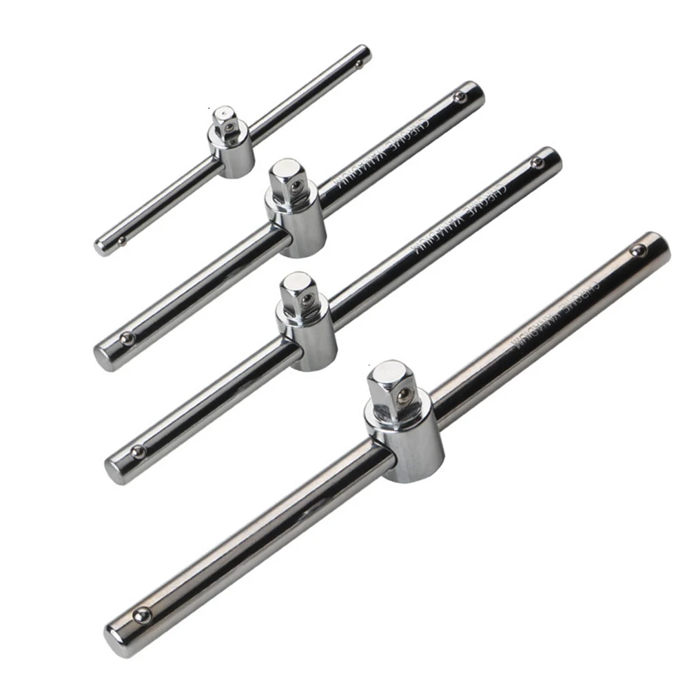 1/4 3/8 1/2 Drive Socket Wrench Extension Sliding T Bar Auto Repair