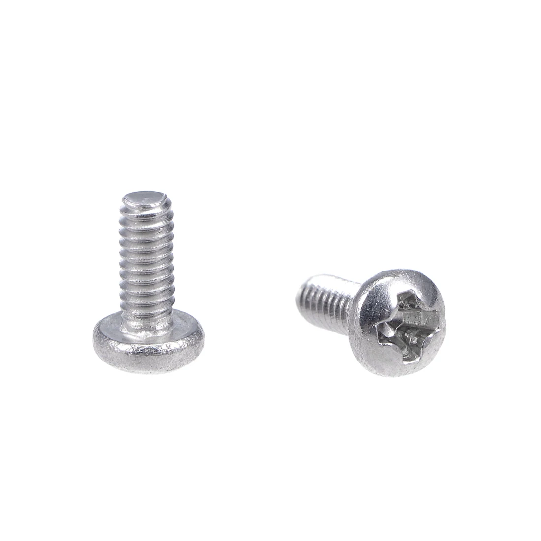 Uxcell крепежные винты Pan крестовая отвертка 304 Нержавеющая сталь M2x5mm 30 шт