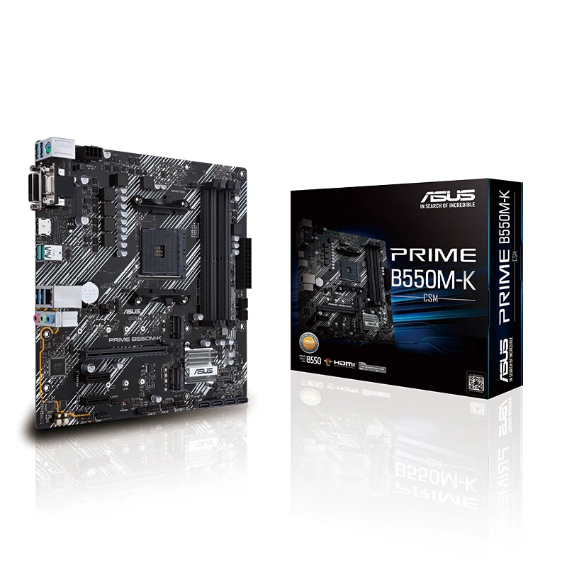 Asus PRIME B550M-K motherboard+R5 5600X/R7 5800X/R9 5900X CPU motherboard+CPU set enlarge