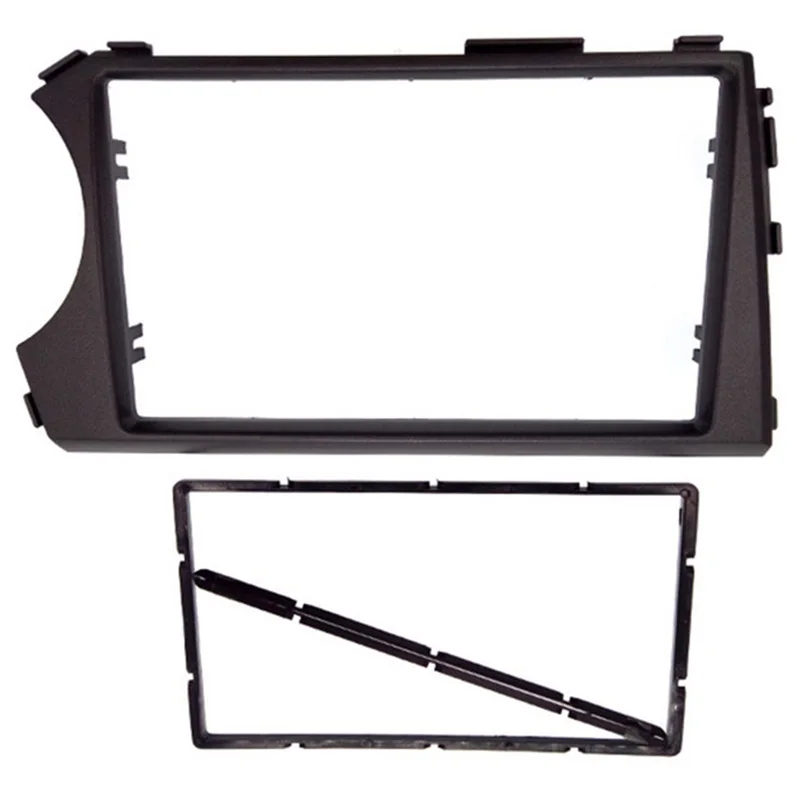 

2Din Radio Fascia For Ssang Yong Actyon Lhd Facia Dash Cd Trim Installation Mount Kit Facia Frame Panel