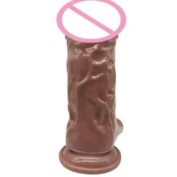 27x8.5cm Huge Realistic dildo with Suction Cup Thick Penis Giant Cock JJ  Heavy Anal Plug Penis Sex Toys Adult Soft Dildos 4