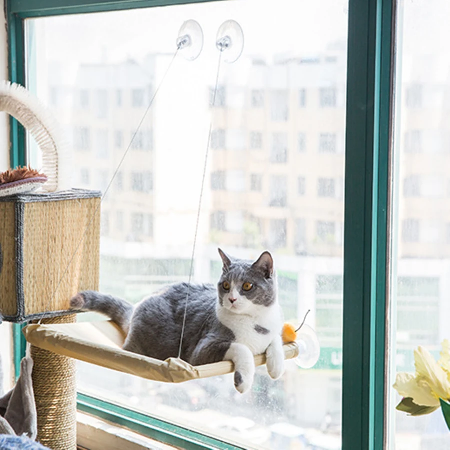 pet jouet windowsill cat bed