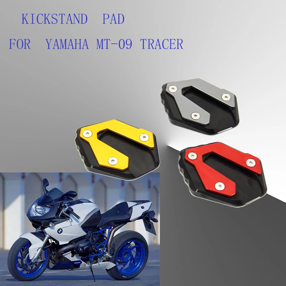 

Motorcycle New Kickstand Side Kick Stand For Yamaha MT-09 Tracer MT 09 TRACER 900 GT MT09 FZ09 Foot Extension Pad CNC