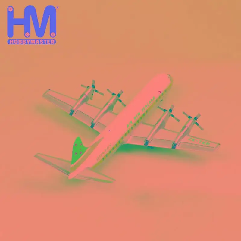 HOBBY MASTER AIR Новая Зеландия L-188 ZK-TEB 1/200 литая под давлением модель самолета