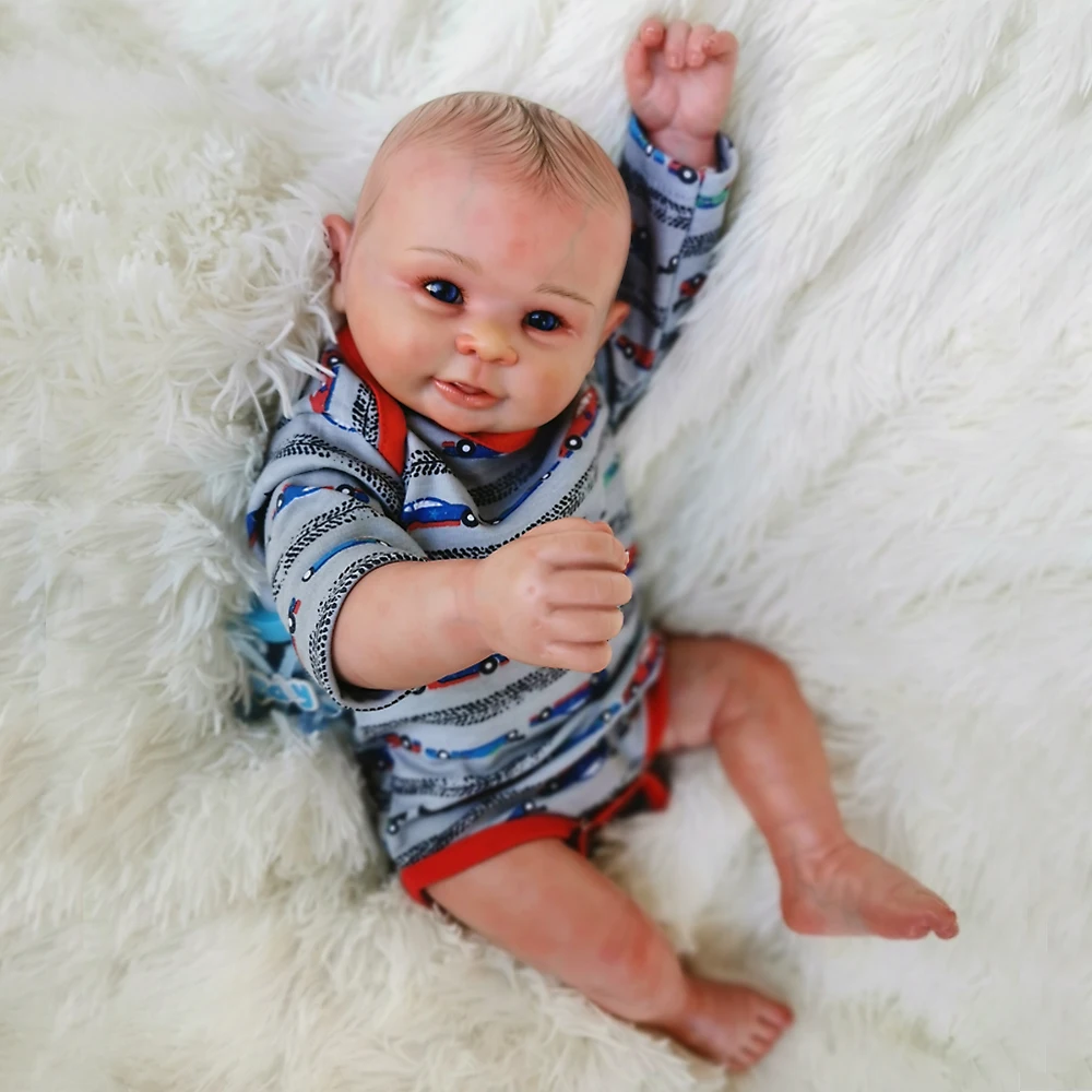 OtardDolls Reborn Baby Dolls Реалистичная богатая живопись 20 дюймов куклы живые Новорожденные ребенок малыш игрушка для детей Подарки
