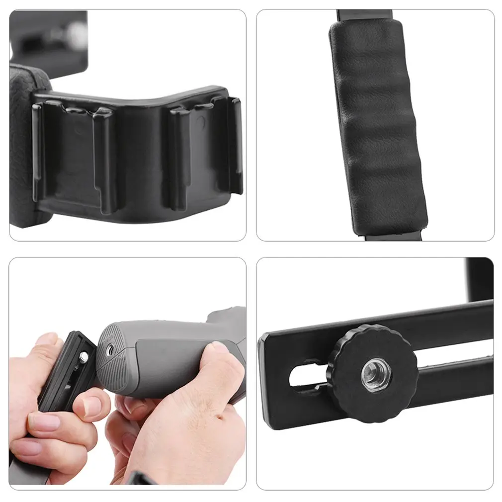 For Osmo Mobile2/3 Zhiyun Handheld L-Type Expansion Bracket Fill Light Microphone Professional Shooting Bracket