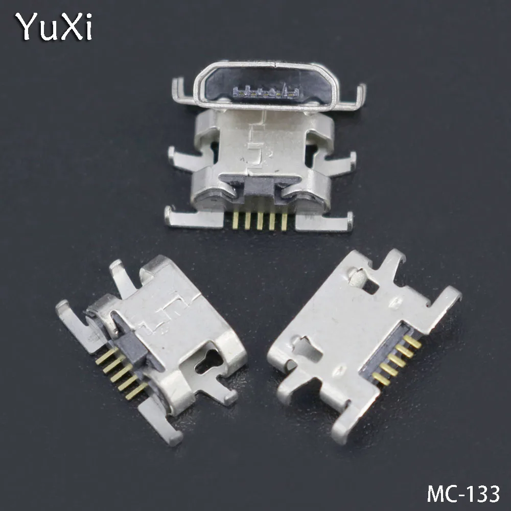 Гнездовой разъем для зарядки YuXi 10 шт./лот micro mini USB Сменные запасные части doogee x5 pro