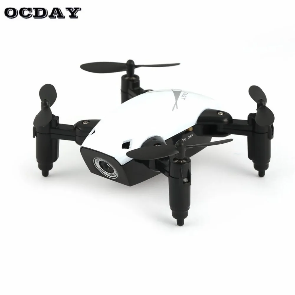S9W wifi FPV 0.3MP камера мини складной Дрон Attitude режим удержания один ключ возврат 360 градусов флип RC Квадрокоптер RTF ht
